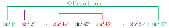 نمونه سوال ریاضی دهم مثلثات