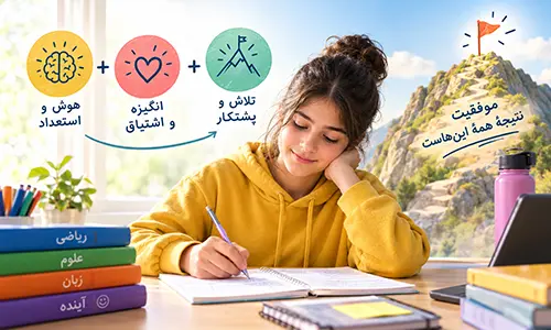 استعداد یا پشتکار؟